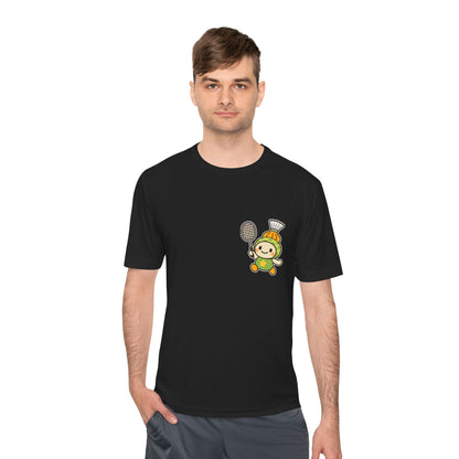 Badoneppu Japanese Badminton Mascot Raglan T-Shirt | Kunneppu, Hokkaido