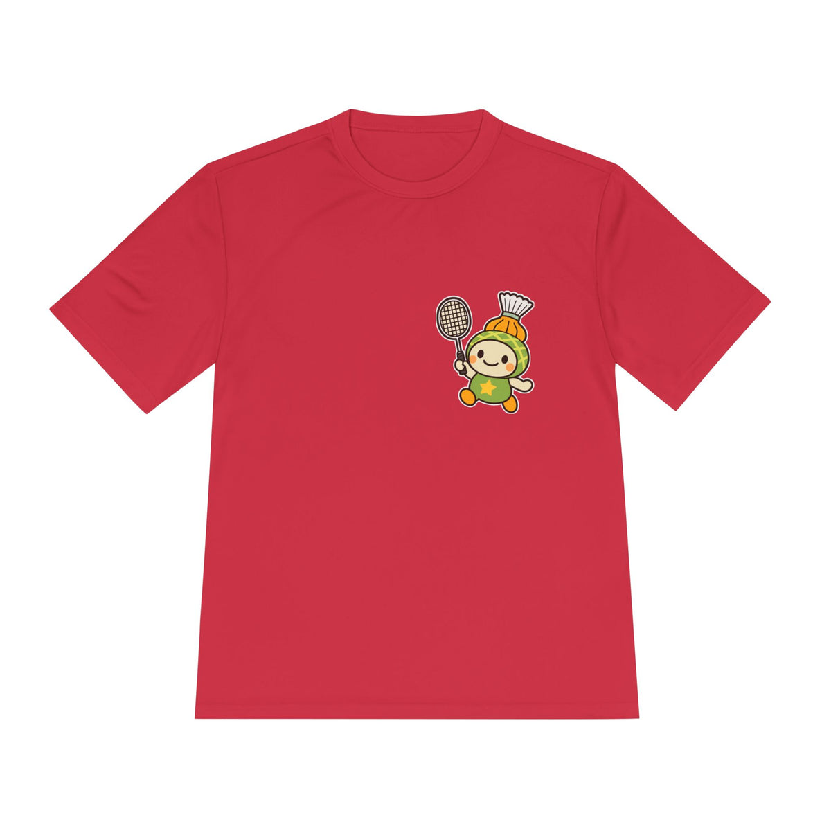 Badoneppu Japanese Badminton Mascot Raglan T-Shirt | Kunneppu, Hokkaido